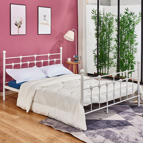 krebati-metalliko-150ch200-leyko-chroma-1-1.jpg ΚΡΕΒΑΤΙ ΜΕΤΑΛΛΙΚΟ JACINDA 150x200 εκ. ΛΕΥΚΟ ΧΡΩΜΑ HM575.02