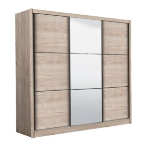 ΝΤΟΥΛΑΠΑ NAVARA ΜΕ ΚΑΘΡΕΦΤΗ 245 OG GREY OAK 242x60x215,5