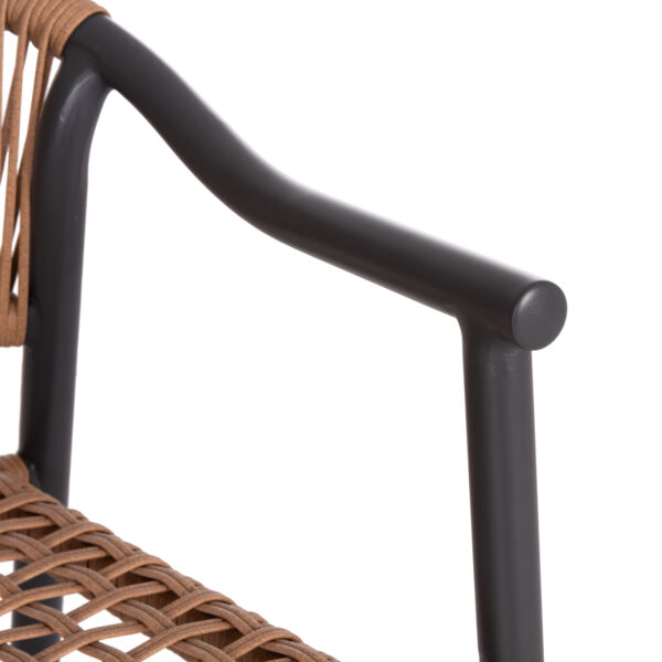 polythrona-fb9605010-aloyminio-skoyro-gk-8-3.jpg ΠΟΛΥΘΡΟΝΑ KERLY HM6050.10 ΑΛΟΥΜΙΝΙΟ ΣΚΟΥΡΟ ΓΚΡΙ--ΜΠΕΖ ΣΥΝΘΕΤΙΚΟ RATTAN 54x58,5x76Υεκ