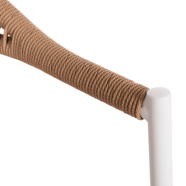 polythrona-fb9628401-aloyminio-textilene-7-3.jpg ΠΟΛΥΘΡΟΝΑ BERG HM6284.01 ΑΛΟΥΜΙΝΙΟ & TEXTILENE ΛΕΥΚΟ--P.E.TWISTED RATTAN 55x56x79Υεκ