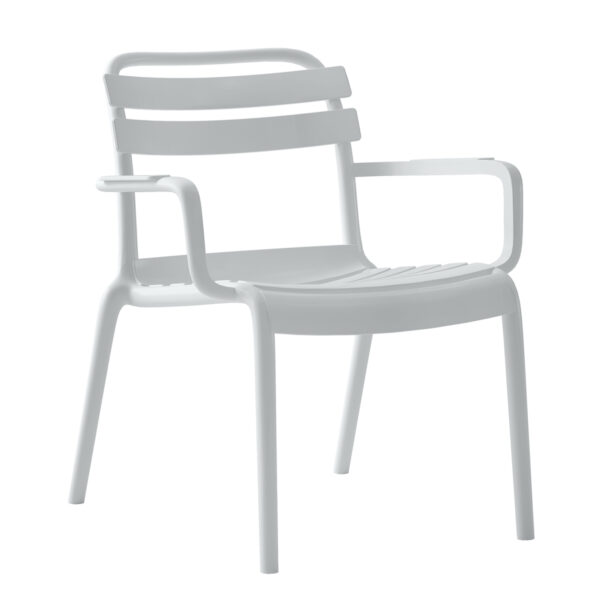 ΠΟΛΥΘΡΟΝΑ ΣΑΛΟΝΙΟΥ ΠΟΛΥΠΡΟΠΥΛΕΝΙΟΥ KORVER HM6333.01 ΛΕΥΚΗ 63.5x65x76Υεκ.