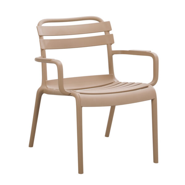 ΠΟΛΥΘΡΟΝΑ ΣΑΛΟΝΙΟΥ ΠΟΛΥΠΡΟΠΥΛΕΝΙΟΥ KORVER HM6333.04 ΚΑΠΟΥΤΣΙΝΟ 63.5x65x76Υεκ.