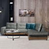 ΚΑΝΑΠΕΣ ΓΩΝΙΑ Murcia ΣΚΟΥΡΟ ΓΚΡΙ-NAVY BLUE ΔΕΞΙΑ ΓΩΝΙΑ 280*220