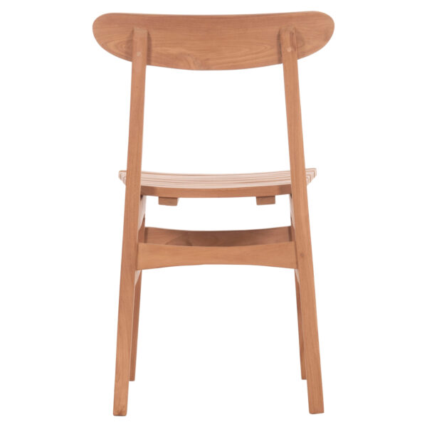 ΚΑΡΕΚΛΑ ΤΡΑΠΕΖΑΡΙΑΣ ΕΞ.ΧΩΡΟΥ ROBBIE HM18115 ΞΥΛΟ TEAK--ΦΥΣΙΚΟ 48x51x82Υεκ.