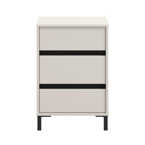 ΚΟΜΟΔΙΝΟ MARRON NO3F CASHMERE/ΜΑΥΡΟ ΜΑΤΤ ΧΡΩΜΑ 48x40x71εκ