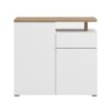 ΚΟΜΟΤΑ-ΜΠΟΥΦΕΣ ATERNO 103 2K1F2V ΛΕΥΚΟ/ARTISAN ΧΡΩΜΑ 103x40x94εκ