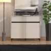 ΚΟΜΟΤΑ-ΜΠΟΥΦΕΣ MARRON 106 2K2F2V CASHMERE/ΜΑΥΡΟ ΜΑΤΤ ΧΡΩΜΑ 106x40x90εκ