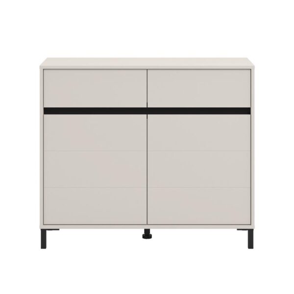 ΚΟΜΟΤΑ-ΜΠΟΥΦΕΣ MARRON 106 2K2F2V CASHMERE/ΜΑΥΡΟ ΜΑΤΤ ΧΡΩΜΑ 106x40x90εκ