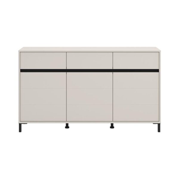 ΚΟΜΟΤΑ-ΜΠΟΥΦΕΣ MARRON 157 3K3F3V CASHMERE/ΜΑΥΡΟ ΜΑΤΤ ΧΡΩΜΑ 157x40x90εκ