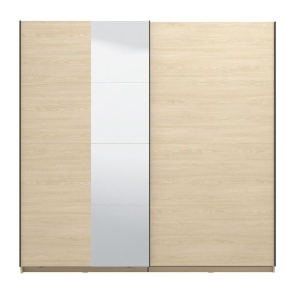 ΝΤΟΥΛΑΠΑ ARBELA 220 OG h217 LIGHT PORT ΟΑΚ ΧΡΩΜΑ 220x61x218εκ