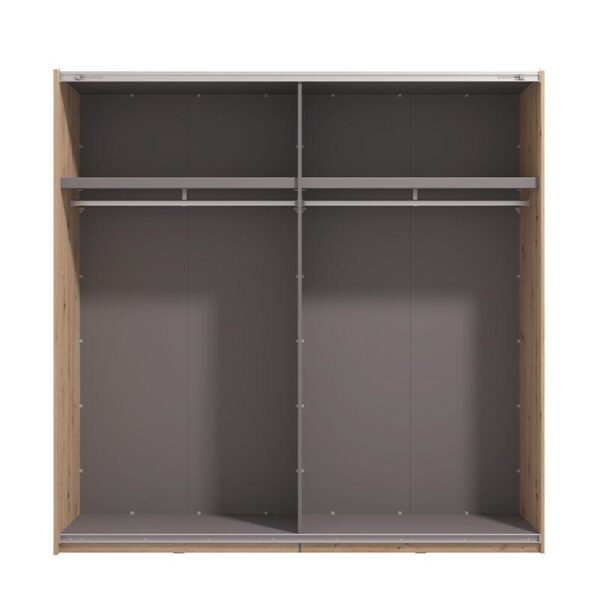 ΝΤΟΥΛΑΠΑ ΜΕ ΚΑΘΡΕΦΤΗ MODENA 245 OG H217 ARTISAN ΟΑΚ-CASHMERE ΧΡΩΜΑ 245x62x218εκ