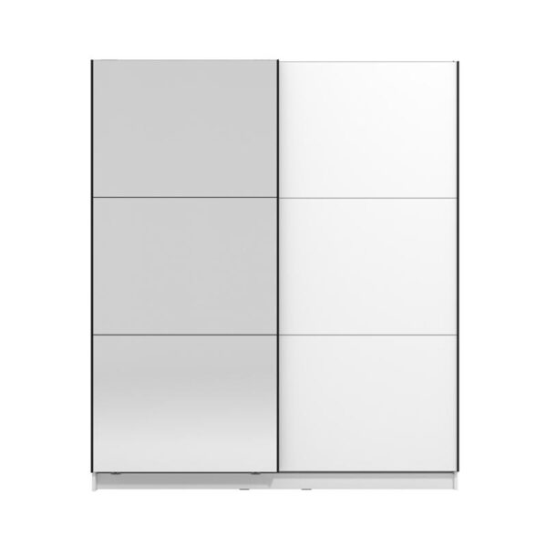 ΝΤΟΥΛΑΠΑ SIERRA 180 OG ΜΕ ΚΑΘΡΕΦΤΗ ΛΕΥΚΟ 180x62.5x210εκ