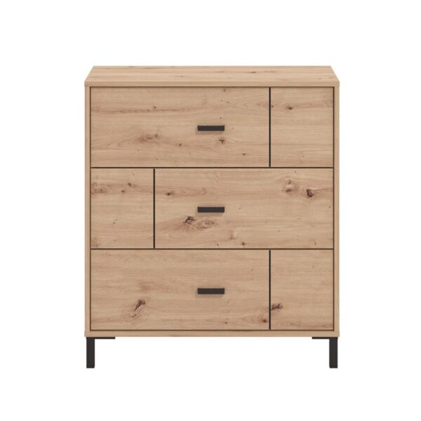 ΣΥΡΤΑΡΙΕΡΑ ALERIA 80 3F ARTISAN OAK ΧΡΩΜΑ 77x40x90εκ