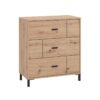 ΣΥΡΤΑΡΙΕΡΑ ALERIA 80 3F ARTISAN OAK ΧΡΩΜΑ 77x40x90εκ