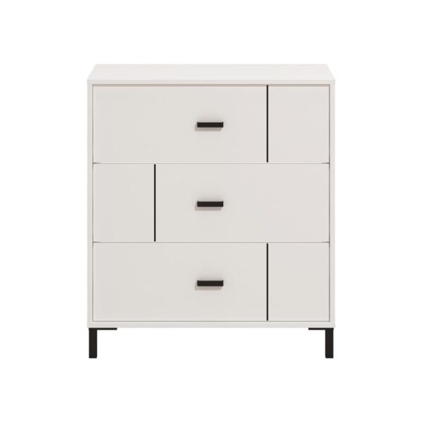 ΣΥΡΤΑΡΙΕΡΑ ALERIA 80 3F ΛΕΥΚΟ ΧΡΩΜΑ 77x40x90εκ