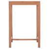 ΤΡΑΠΕΖΙ ΜΠΑΡ ΤΕΤΡΑΓΩΝΟ PRESSCOT HM18113 ΞΥΛΟ TEAK ΣΕ ΦΥΣΙΚΟ 70x70x105Υεκ.