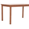 ΤΡΑΠΕΖΙ ΟΡΘΟΓΩΝΙΟ PRESSCOT HM18123 ΞΥΛΟ TEAK--ΦΥΣΙΚΟ 140x80x76Υεκ.