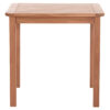 ΤΡΑΠΕΖΙ ΤΕΤΡΑΓΩΝΟ PRESSCOT HM18122 ΞΥΛΟ TEAK--ΦΥΣΙΚΟ 80x80x76Υεκ.