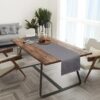 ΔΙΑΚΟΣΜΗΤΙΚΗ ΤΡΑΒΕΡΣΑ Fylliana FL822 ΓΚΡΙ ΧΡΩΜΑ 40x150εκ