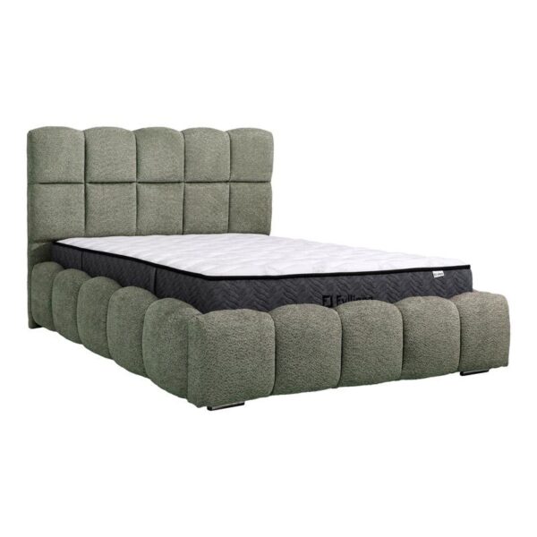ΔΙΠΛΟ ΚΡΕΒΑΤΙ Fylliana Velora ΛΑΔΙ ΧΡΩΜΑ 185x223x125εκ (160x200)