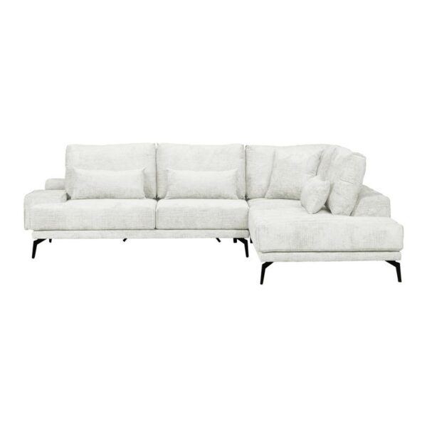 ΚΑΝΑΠΕΣ ΔΕΞΙΑ ΓΩΝΙΑ Fylliana Cristina ΠΕΡΛΑ ΧΡΩΜΑ 300x230x92εκ