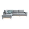 ΚΑΝΑΠΕΣ Fylliana Loftio ΑΡΙΣΤΕΡΗ ΓΩΝΙΑ ΓΚΡΙ ΧΡΩΜΑ 280x220x95εκ