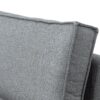 ΚΑΝΑΠΕΣ Fylliana Loftio ΔΕΞΙΑ ΓΩΝΙΑ ΓΚΡΙ ΧΡΩΜΑ 280x220x95εκ