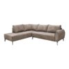ΚΑΝΑΠΕΣ Fylliana Velton ΔΕΞΙΑ ΓΩΝΙΑ ΚΑΦΕ ΧΡΩΜΑ 275x225x85εκ