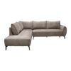 ΚΑΝΑΠΕΣ Fylliana Velton ΔΕΞΙΑ ΓΩΝΙΑ ΚΑΦΕ ΧΡΩΜΑ 275x225x85εκ