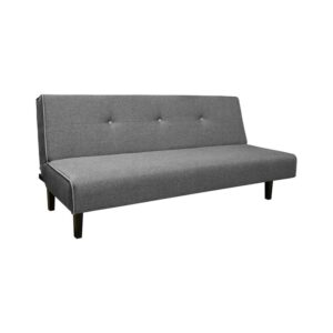 ΚΑΝΑΠΕΣ-ΚΡΕΒΑΤΙ Fylliana Flipzy ΓΚΡΙ ΥΦΑΣΜΑ 170x78x85εκ