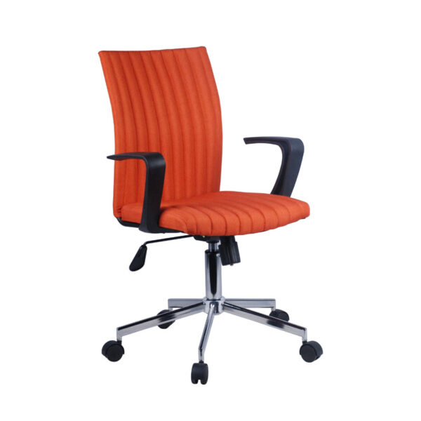 ΚΑΡΕΚΛΑ ΓΡΑΦΕΙΟΥ Fylliana FL6910 ΠΟΡΤΟΚΑΛΙ 57x58x90/99εκ