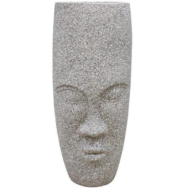ΚΑΣΠΩ ΔΑΠΕΔΟΥ Fylliana  FL029 "Face" ΓΚΡΙ ΧΡΩΜΑ 38x38x88εκ