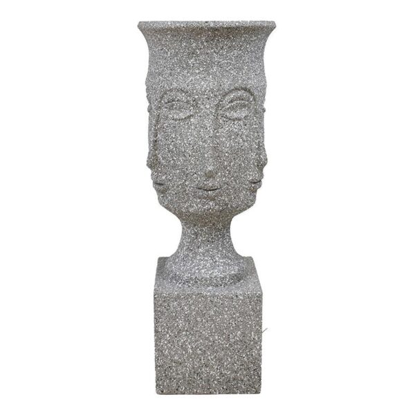 ΚΑΣΠΩ ΔΑΠΕΔΟΥ Fylliana  FL1996 "Face" ΓΚΡΙ ΧΡΩΜΑ 35x35x93εκ