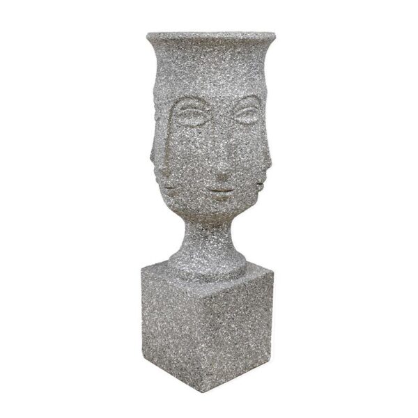 ΚΑΣΠΩ ΔΑΠΕΔΟΥ Fylliana  FL1996 "Face" ΓΚΡΙ ΧΡΩΜΑ 35x35x93εκ