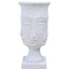 ΚΑΣΠΩ ΔΑΠΕΔΟΥ Fylliana  FL1996 "Face" ΛΕΥΚΟ ΧΡΩΜΑ 35x35x93εκ