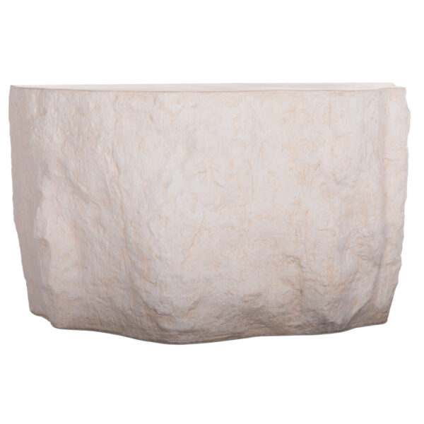 ΚΟΝΣΟΛΑ INTERON HM18152.02 FIBER CEMENT ΣΕ ΛΕΥΚΟ--120x50x71Υεκ.