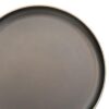 ΜΕΤΑΛΛΙΚΟ ΣΤΡΟΓΓΥΛΟ ΤΡΑΠΕΖΑΚΙ ΓΩΝΙΑΣ Fylliana FL591 ΜΑΥΡΟ ΧΡΩΜΑ 50x50εκ
