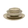 ΣΕΤ ΦΑΓΗΤΟΥ 16τμχ Fylliana FL25162 STONEWARE ΓΚΡΙ ΧΡΩΜΑ