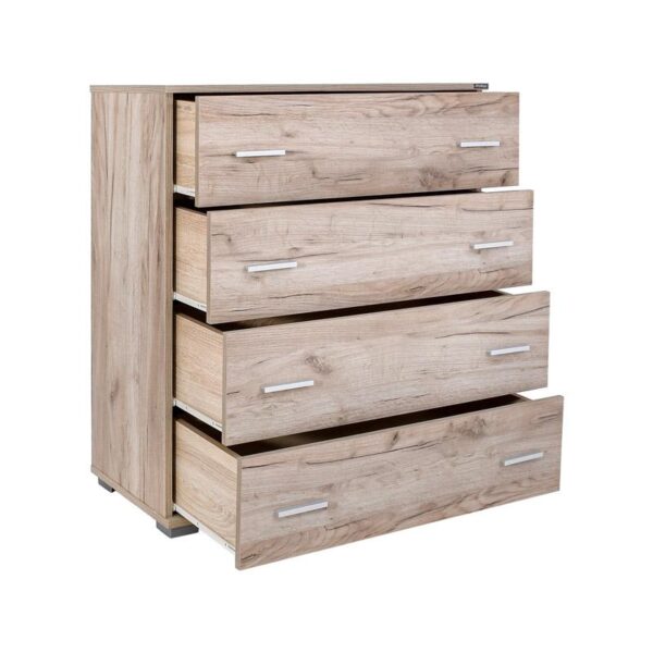 ΣΥΡΤΑΡΙΕΡΑ Fylliana Imperium 4F GREY OAK ΧΡΩΜΑ 90x44x106εκ