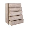 ΣΥΡΤΑΡΙΕΡΑ Fylliana Imperium 5F GREY OAK ΧΡΩΜΑ 90x44x127εκ