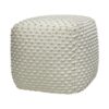 ΤΕΤΡΑΓΩΝΟ ΠΟΥΦ Fylliana FL481 IVORY ΧΡΩΜΑ 45x45x45εκ
