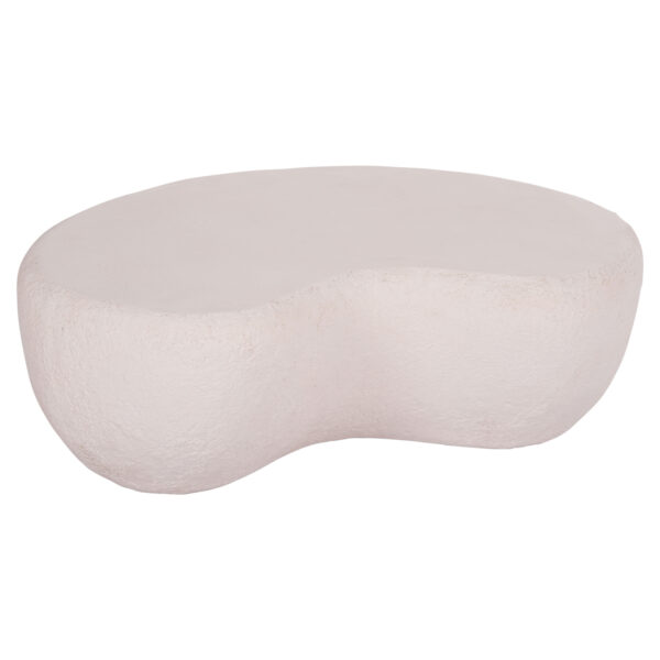 ΤΡΑΠΕΖΙ ΣΑΛΟΝΙΟΥ GERSON HM18151.02L FIBER CEMENT ΣΕ ΛΕΥΚΟ--122x78,5x40Υεκ.