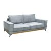 ΤΡΙΘΕΣΙΟΣ ΚΑΝΑΠΕΣ Fylliana Loftio ΓΚΡΙ ΧΡΩΜΑ 220x95x89εκ