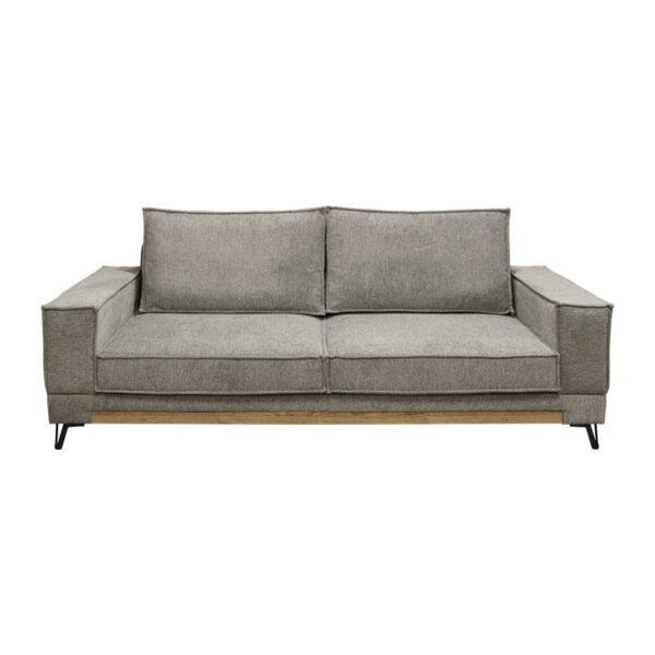 ΤΡΙΘΕΣΙΟΣ ΚΑΝΑΠΕΣ Fylliana Loftio ΚΑΦΕ ΧΡΩΜΑ 220x95x89εκ