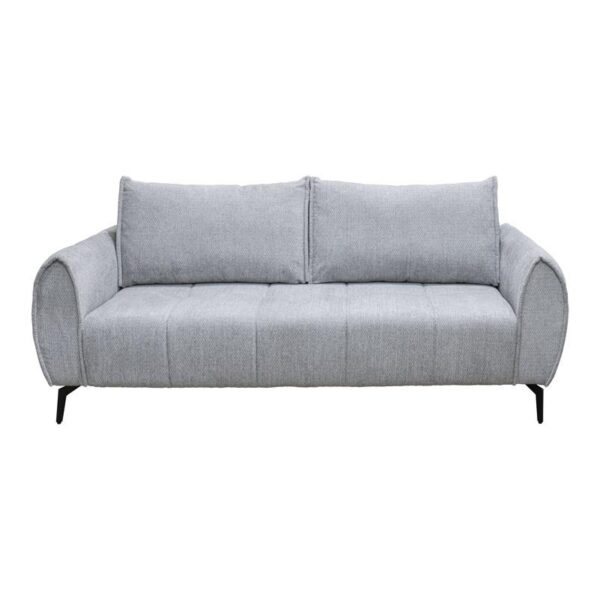 ΤΡΙΘΕΣΙΟΣ ΚΑΝΑΠΕΣ Fylliana Velton ΓΚΡΙ ΧΡΩΜΑ 222x95x92εκ