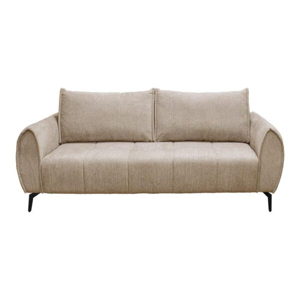 ΤΡΙΘΕΣΙΟΣ ΚΑΝΑΠΕΣ Fylliana Velton ΚΡΕΜ ΧΡΩΜΑ 222x95x92εκ