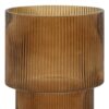 ΓΥΑΛΙΝΟ ΔΙΑΚΟΣΜΗΤΙΚΟ ΒΑΖΟ Fylliana FL29 AMBER 15x29εκ