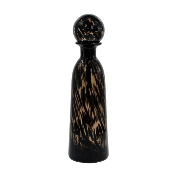 ΓΥΑΛΙΝΟ ΔΙΑΚΟΣΜΗΤΙΚΟ ΜΠΟΥΚΑΛΙ Fylliana FL1343 ΚΑΦΕ ANIMAL PRINT 13x34εκ