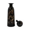 ΓΥΑΛΙΝΟ ΔΙΑΚΟΣΜΗΤΙΚΟ ΜΠΟΥΚΑΛΙ Fylliana FL1343 ΚΑΦΕ ANIMAL PRINT 13x34εκ