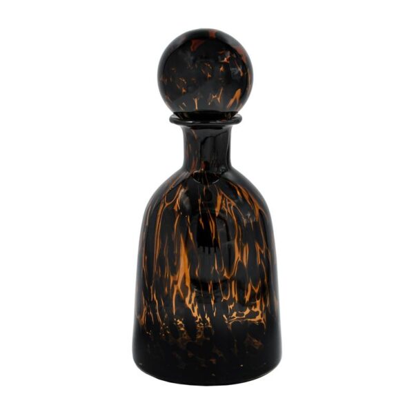 ΓΥΑΛΙΝΟ ΔΙΑΚΟΣΜΗΤΙΚΟ ΜΠΟΥΚΑΛΙ Fylliana FL1533 AMBER ANIMAL PRINT 15x25εκ
